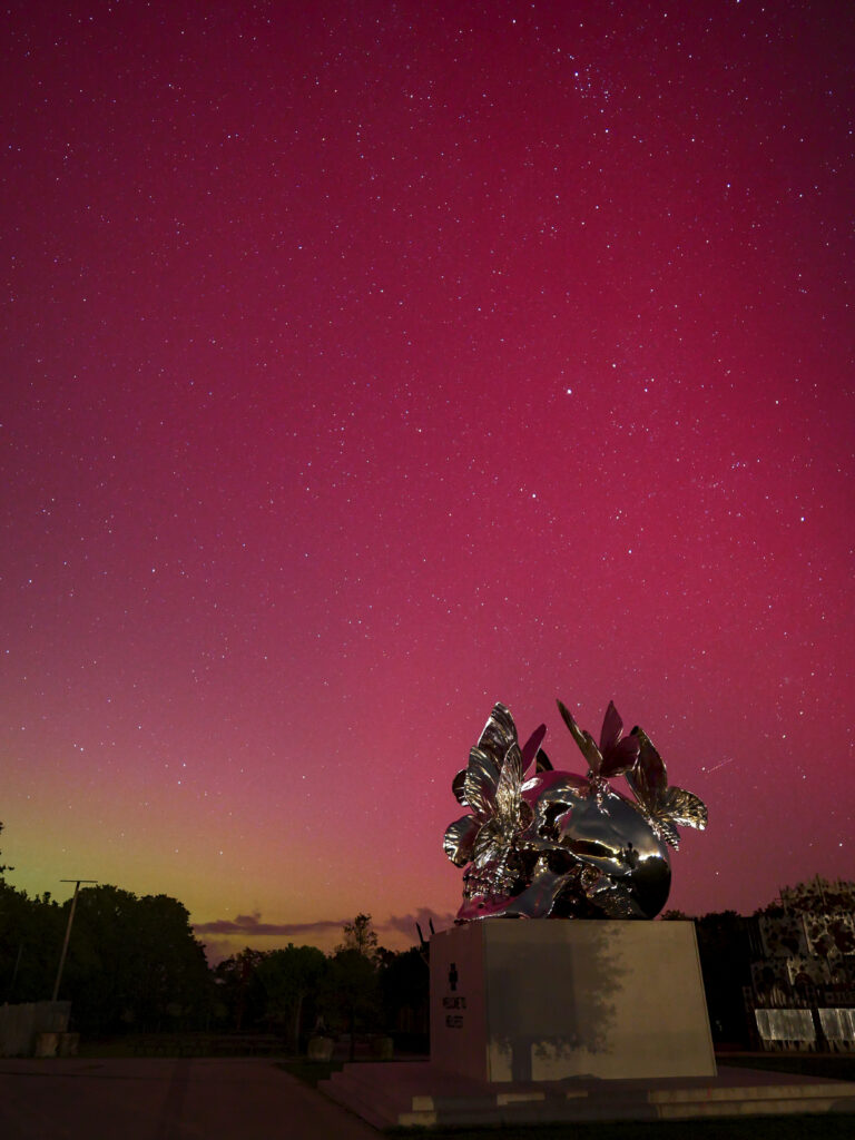 aurores boréales à Clisson